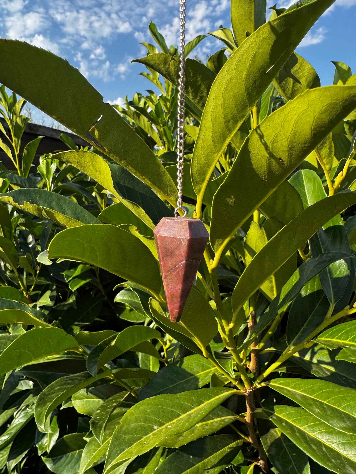 Pendule Rhodonite