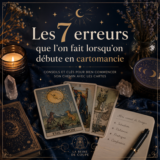 Les 7 erreurs que l'on fait lorsqu'on débute en cartomancie