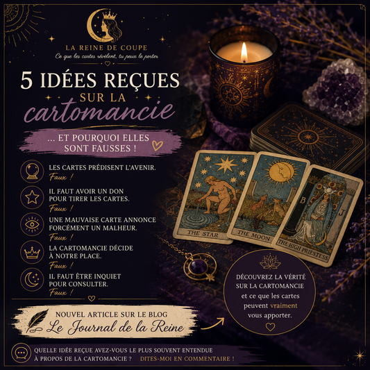 5 idées reçues sur la cartomancie… et pourquoi elles sont fausses