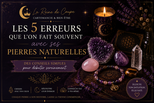 Les 5 erreurs que l'on fait souvent avec ses pierres naturelles