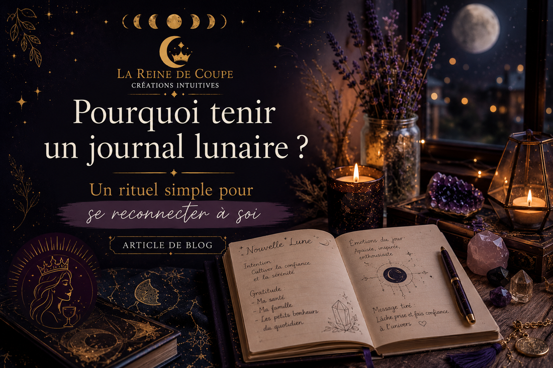 Pourquoi tenir un journal lunaire ? Un rituel simple pour se reconnecter à soi