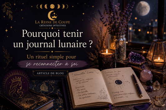 Pourquoi tenir un journal lunaire ? Un rituel simple pour se reconnecter à soi