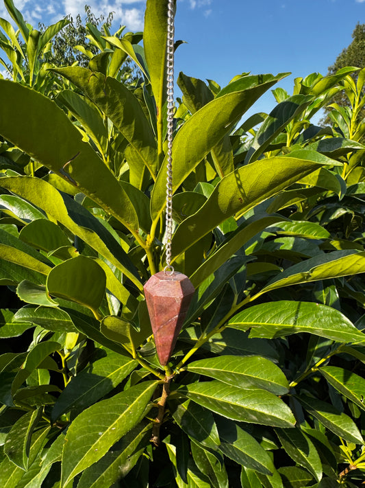 Pendule Rhodonite